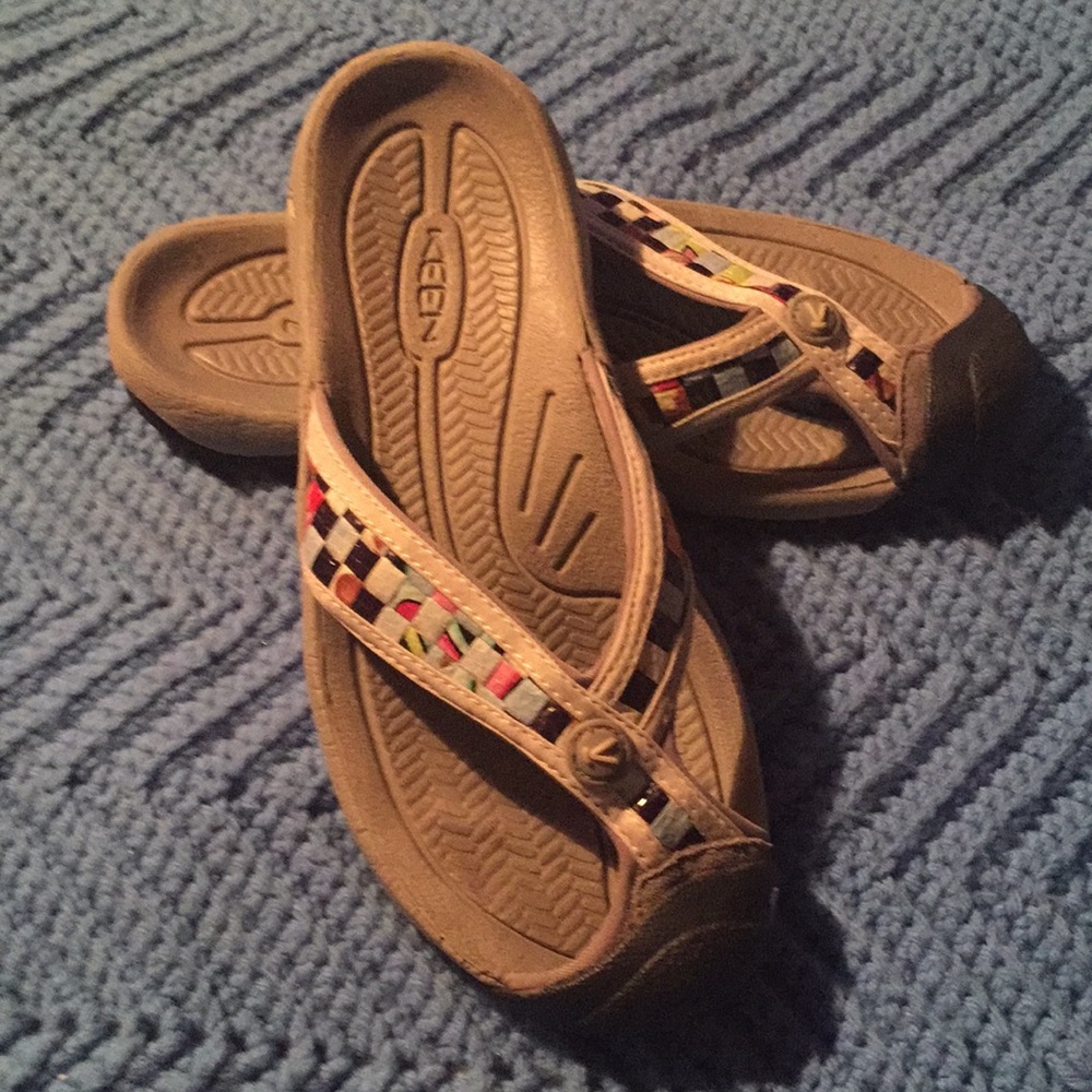 Keen brand flip flops